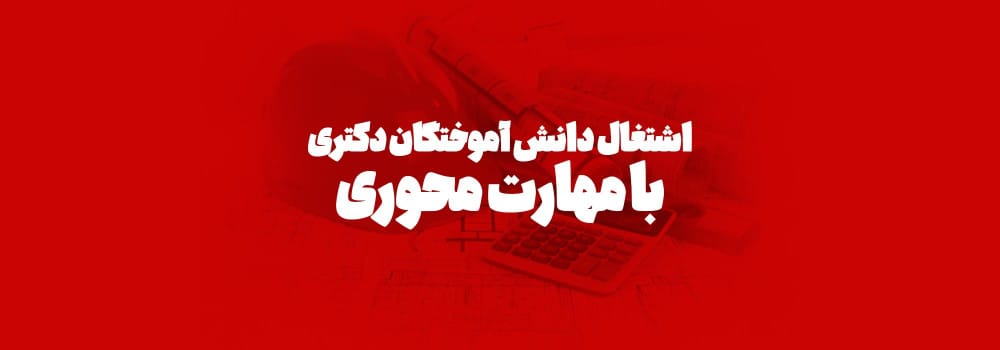 اشتغال دانش آموختگان دکتری با مهارت محوری